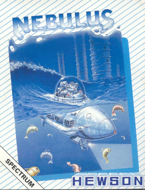 Tower Toppler box art for Atari 7800